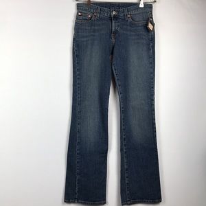 LUCKY BRAND JEANS DUNGAREES OF AMERICA SIZE 6/28 MID RISE  FLARE